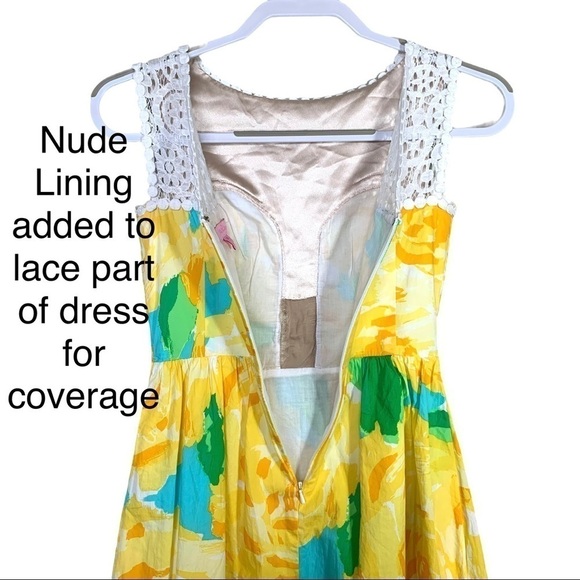 Lilly Pulitzer Sunglow Yellow First Impressions Raegan Dress Size 00 Holy Grail - Picture 12 of 17